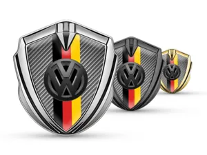 VW Emblemas Metálicos A Medida Aspecto Moderno Alta Gama